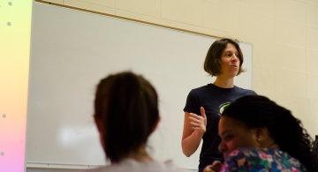 Professor of Biology Sara Scanga